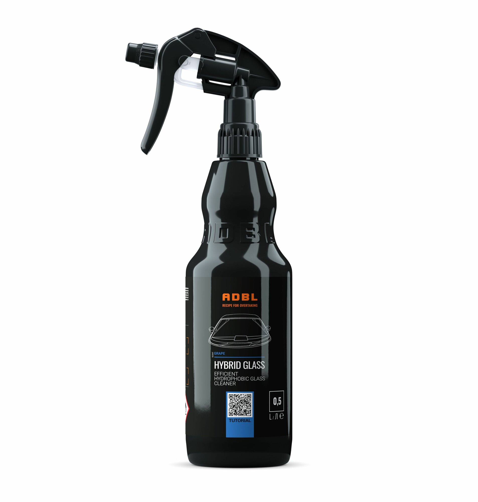 Очиститель стекол с гидрофобным эффектом ADBL Hybrid Glass Cleaner 500мл