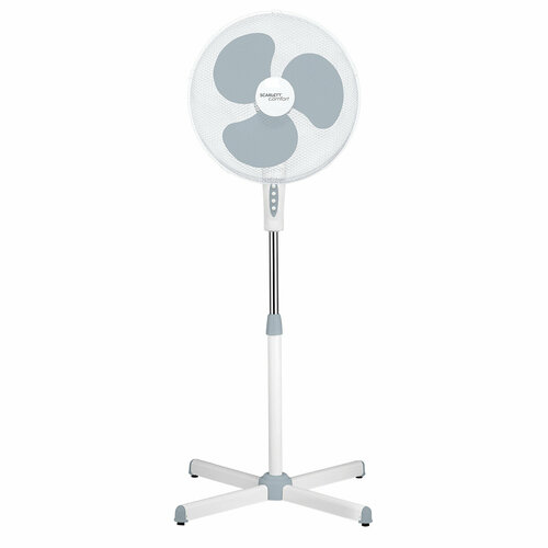 Scarlett Напольный вентилятор 16 дюймов 3 скоростных режима серый 407700₽