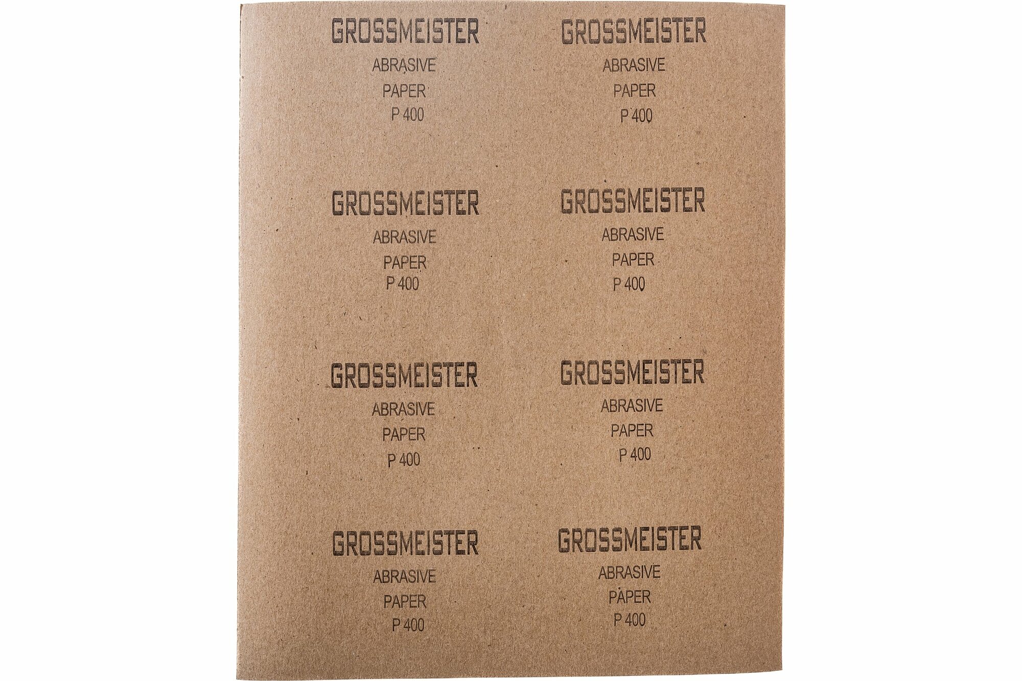 GROSSMEISTER Бумага шлифовальная водонепроницаемая 10 шт зерно - 400 011002400