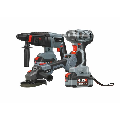 Набор 3в1 УШМ гайковерт перфоратор ProfiPower 17800₽