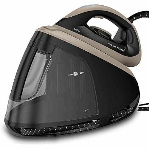 Паровой утюг Tristan Auron 2400 Вт 400 г Паровой удар 7 бар Регулируемое давление пара Пар до 140 гмин I Резервуар для воды 18 л Автоматическое отключение Elite 8 черный 2868400₽