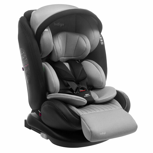 Автокресло Indigo MAX-X Isofix, серый