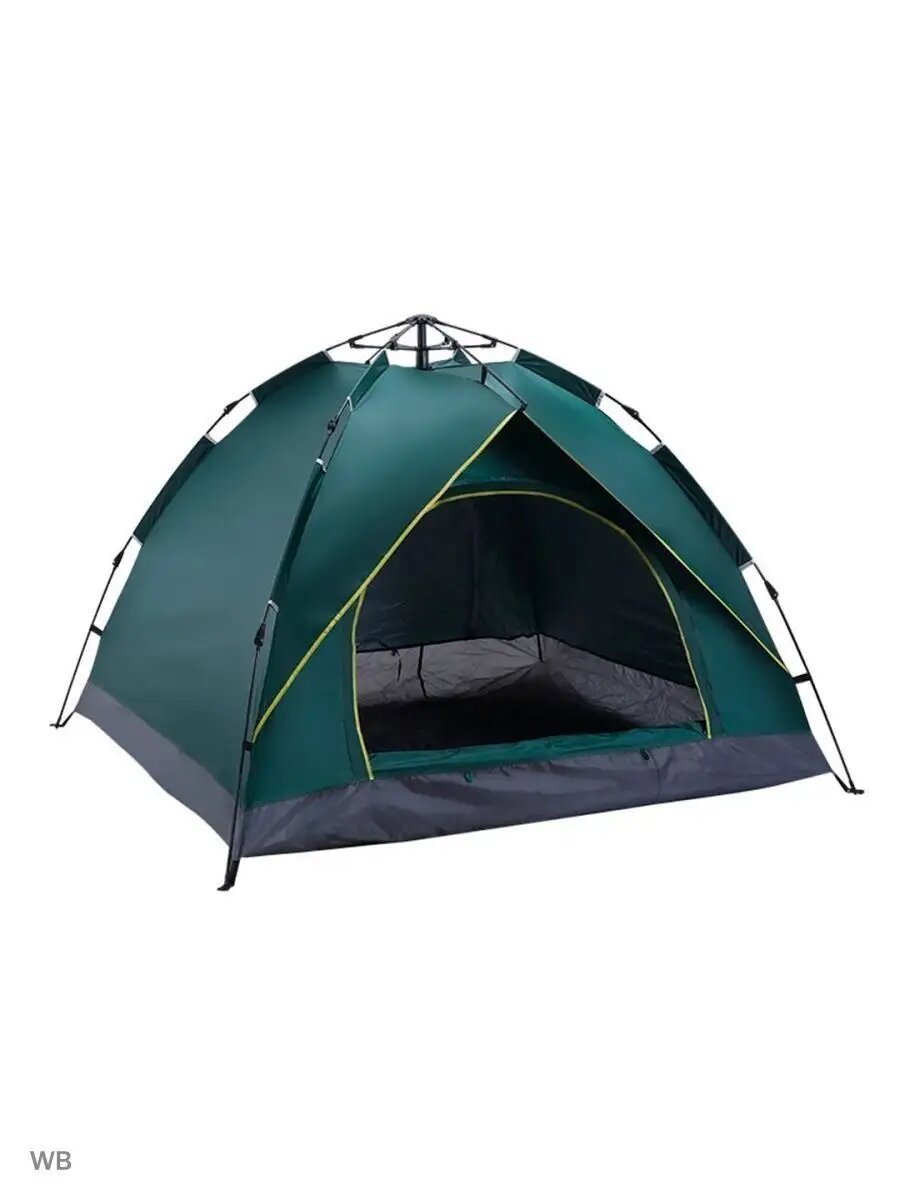 фото Палатка туристическая 2 м автоматическая