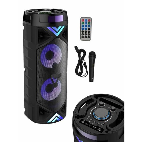 Беспроводная колонка музыкальная блютуз с микрофоном 386400₽