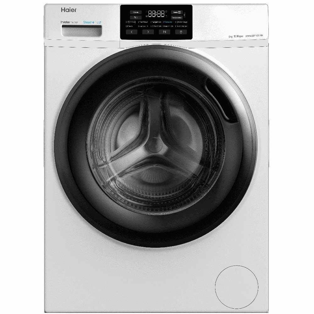 Стиральная машина автомат Haier HW60-BP10919B, белый, мебель для ванной комнаты, бытовая техника для дома