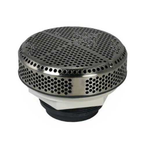 Водозабор Waterway с накладкой из нерж  стали  Ø 131 мм  12 м3 ч  подсоединение 2   под плитку  цена   за 1 шт