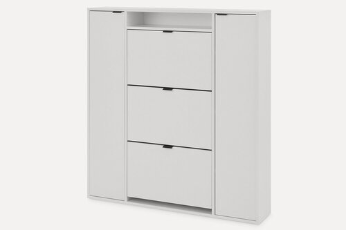 Изображение товара Обувница Hoff Шеффилд-5, 114,8х123,5х22,6 см, на 9 пар, цвет белый