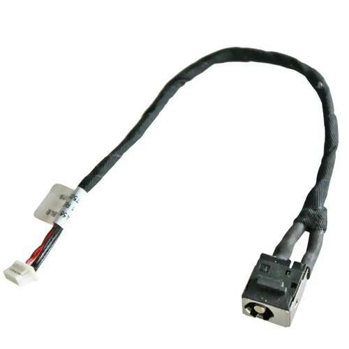 Разъем зарядки для ноутбука Lenovo B560 (50.4JW07.001) (с кабелем) черный