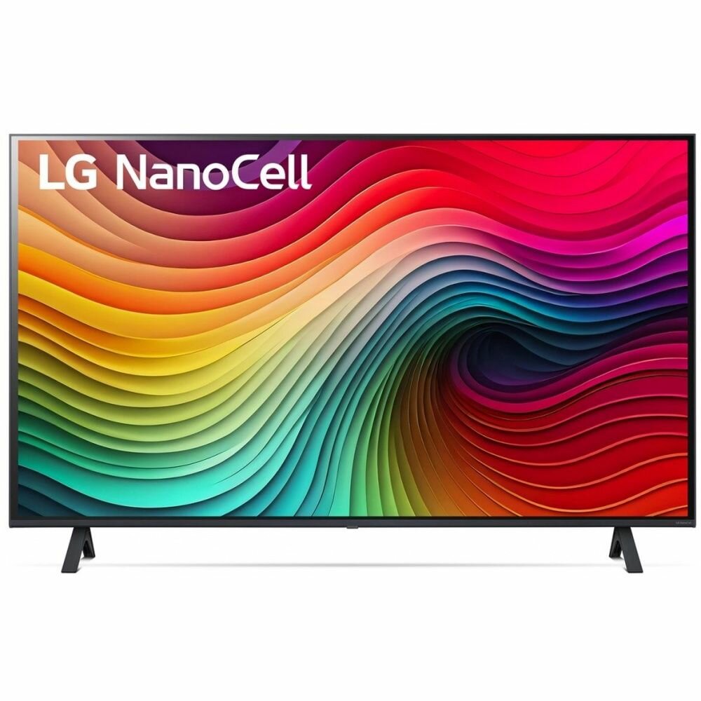 Телевизор LG 43NANO80T6A. ARUB, 43", NanoCell, 4K Ultra HD, WebOS, синяя сажа