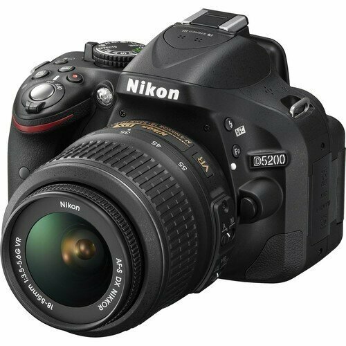 Фотоаппарат Nikon D5200 Kit 18-55 мм f35-56 черный 39900₽