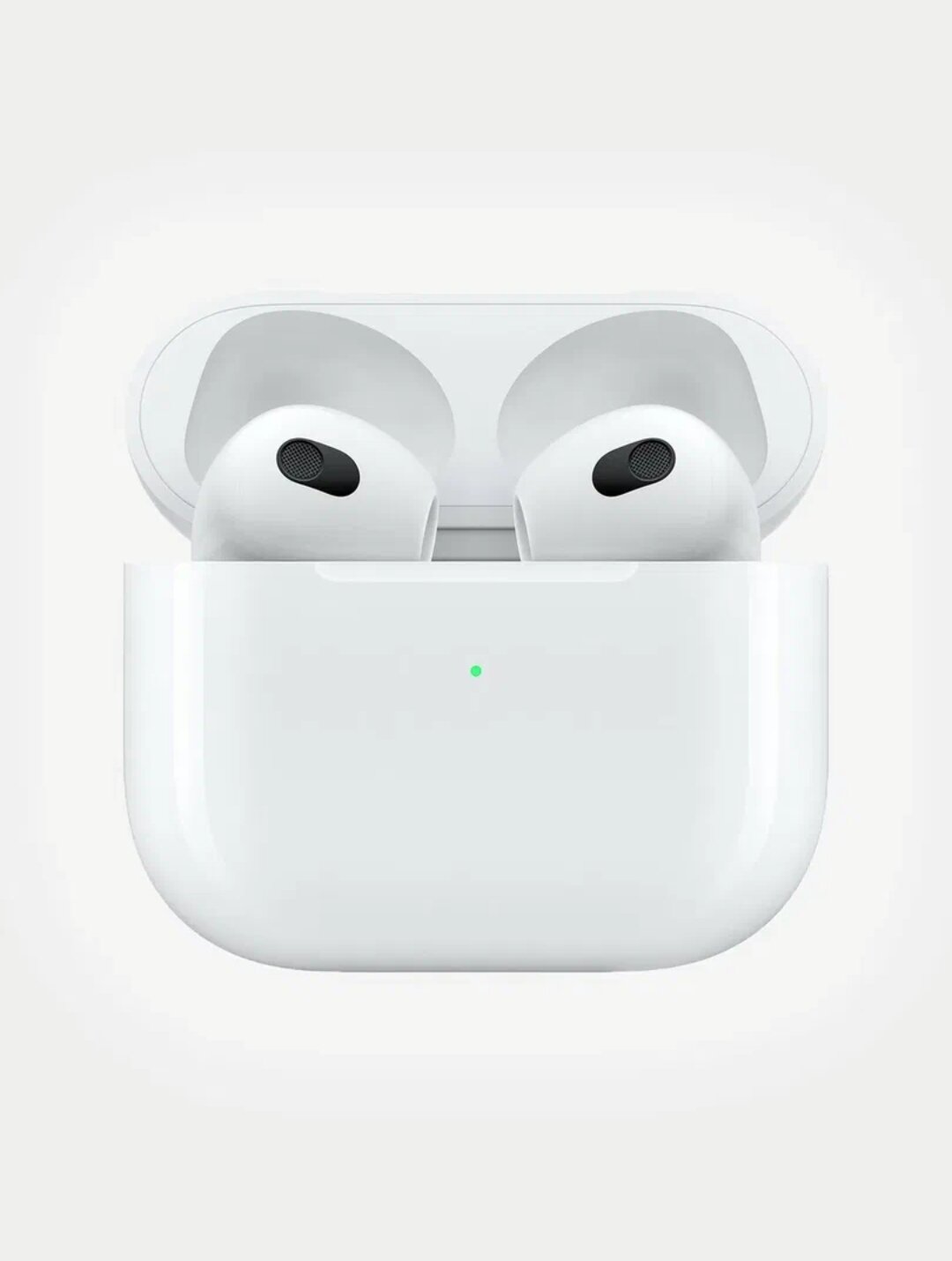 Беспроводные наушники А Pods 3 с анимацией, сенсорные/ Белые/ для iPhone, Android — фото 1