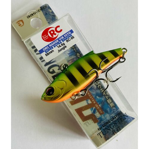 Раттлин Bassday Range Vib 55TG 14.5g цвет RС-05 #вольфрам #хищник
