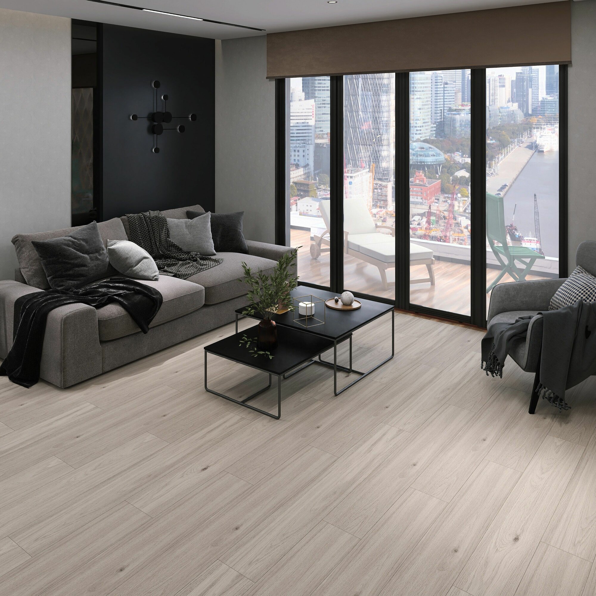 Ламинат Balterio Restretto 61084 Дуб пепельный 32 класс 8 мм (1,722 кв. м.)