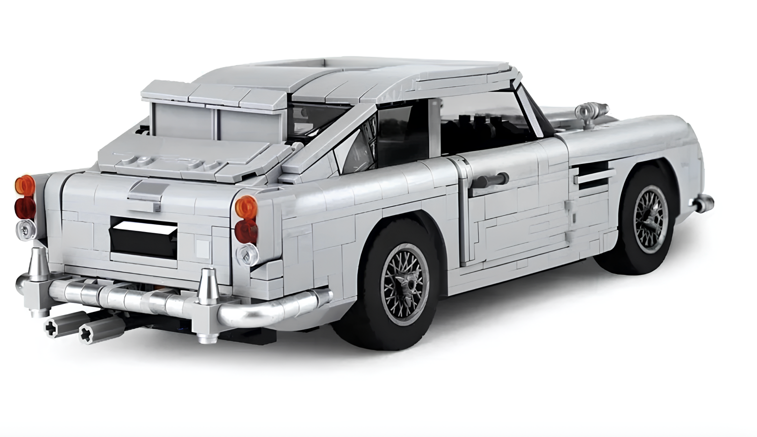Конструктор машина Aston Martin DB5 Джеймса Бонда - 1295 дет/совместим с Lego Creator/для взрослых и детей — фото 1
