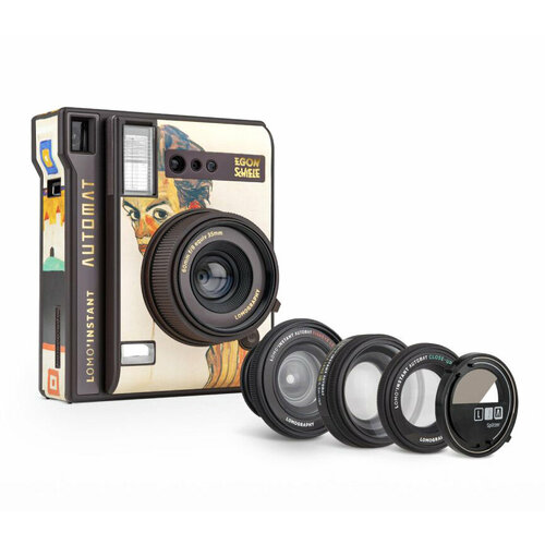 Фотоаппарат моментальной печати Lomography LOMOInstant Automat Schiele 3 объектива 2390200₽