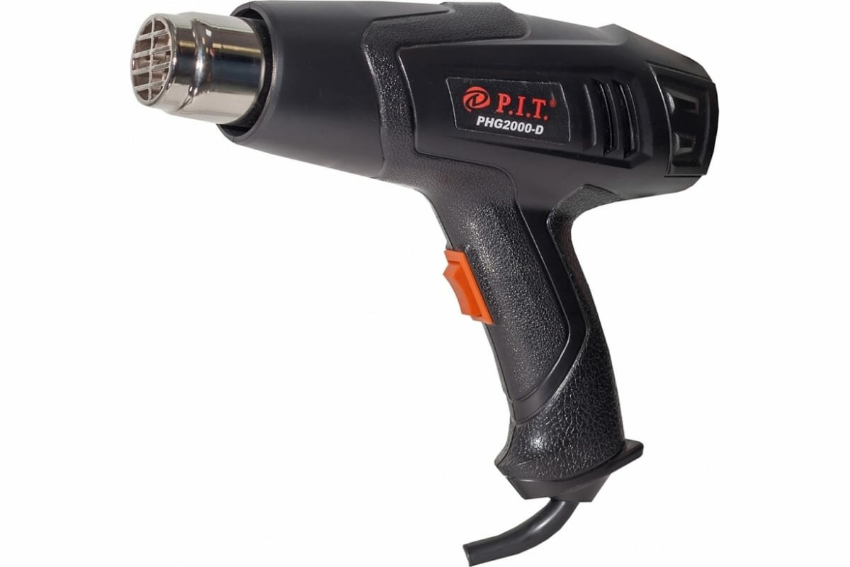 Пистолет горячего воздуха P.I.T. PHG 2000-D 2000Вт, 350/600 °С, 350/500 л/мин
