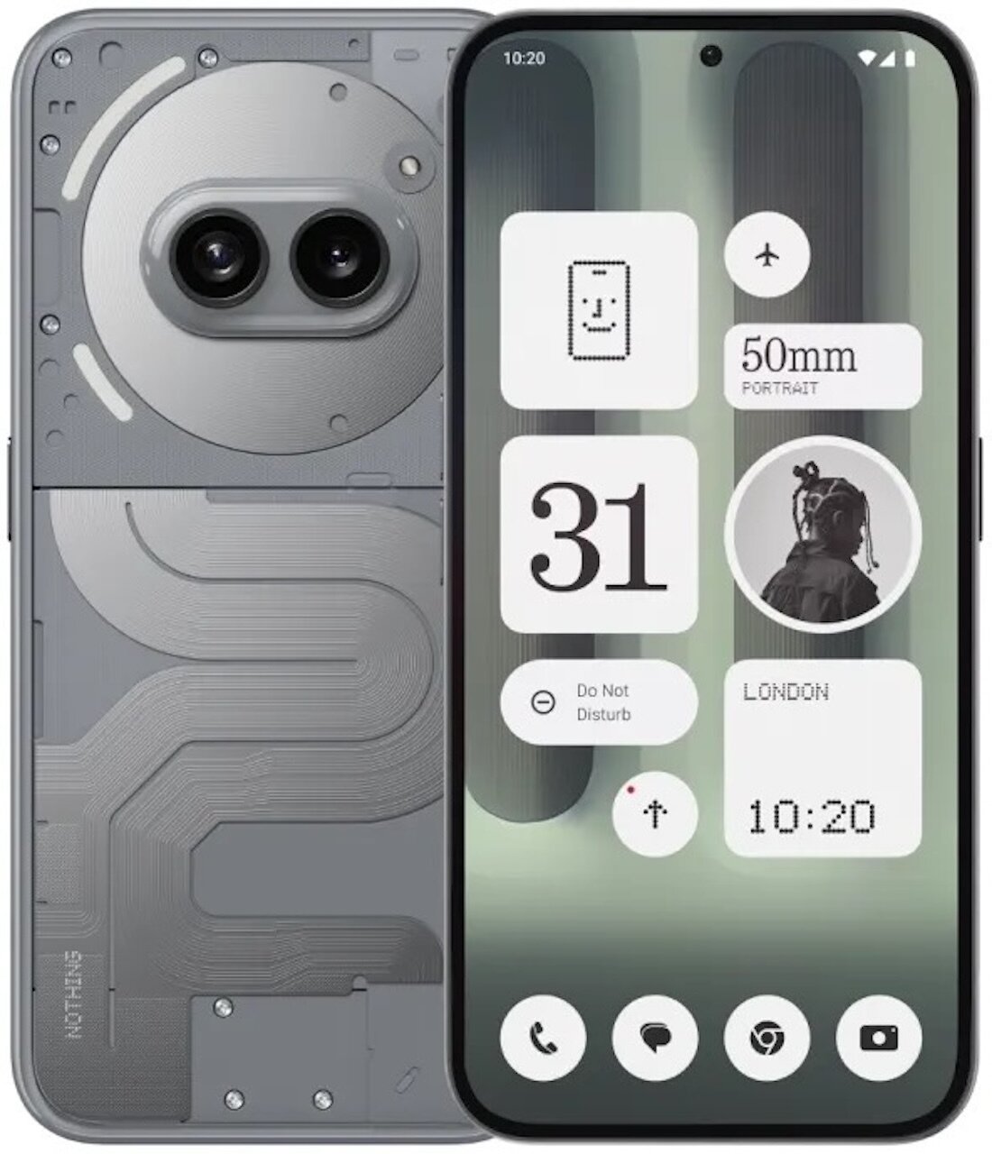 Смартфон Nothing phone (2a) Plus 12/256 ГБ, Dual nano SIM, Серый | Grey