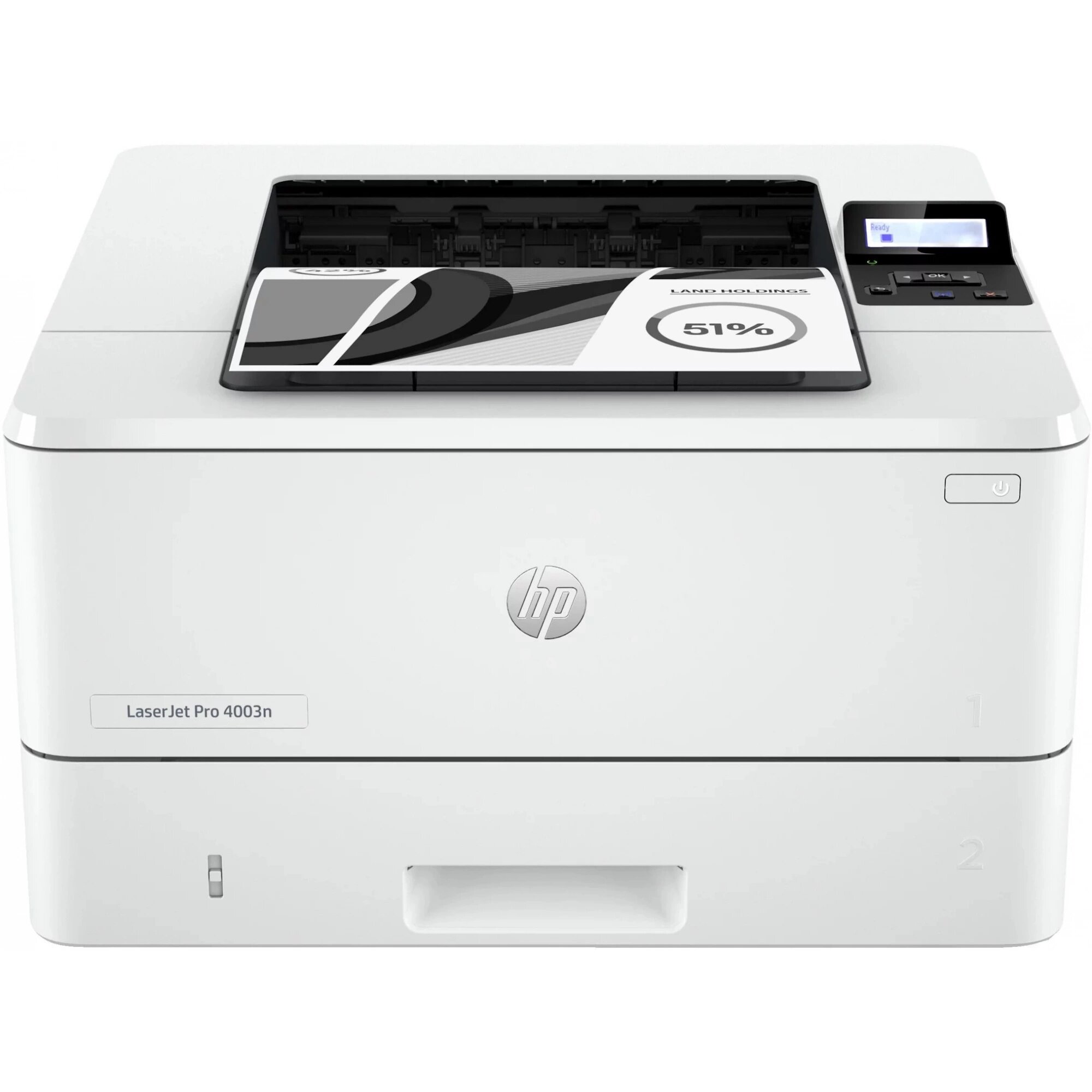 Принтер HP LaserJet Pro 4003N белый (2z611a)