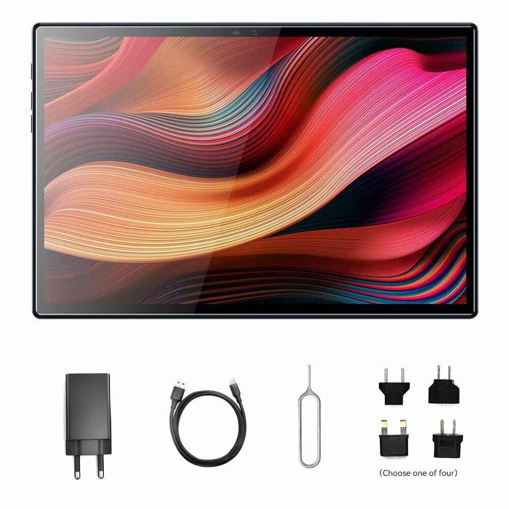 Adreamer Android 11 10,1 дюйма, 1280x800, IPS-дисплей, RK3566, четырехъядерный процессор, 4 ГБ, 32 ГБ, 6000 мАч, Wi-Fi, 4G 32G, Offcial Standard, EU, ADREAMER, LeoPad10S, 4GB, 32GB, Планшет, 10.1", Wi-Fi, Android