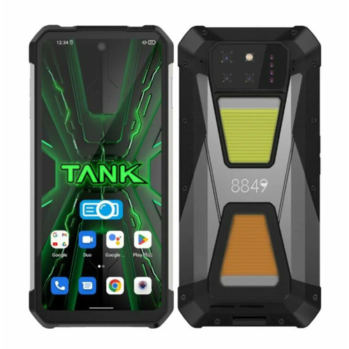 Смартфон Unihertz Tank 3s 12256 ГБ Dual nano SIM 15600 mAh черный 59990₽
