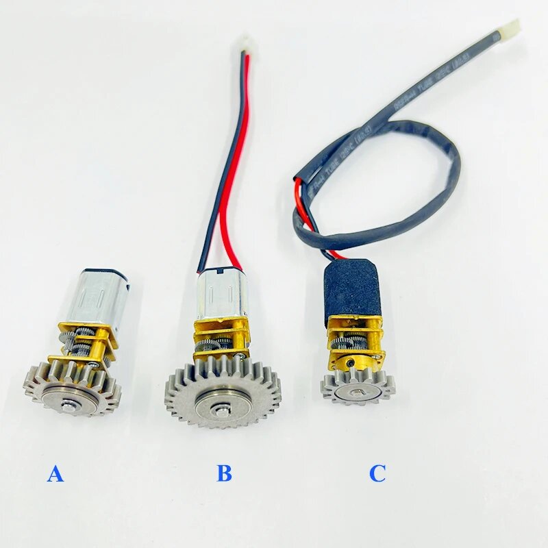 Металлический редуктор N20 3-6В, Model C, 0