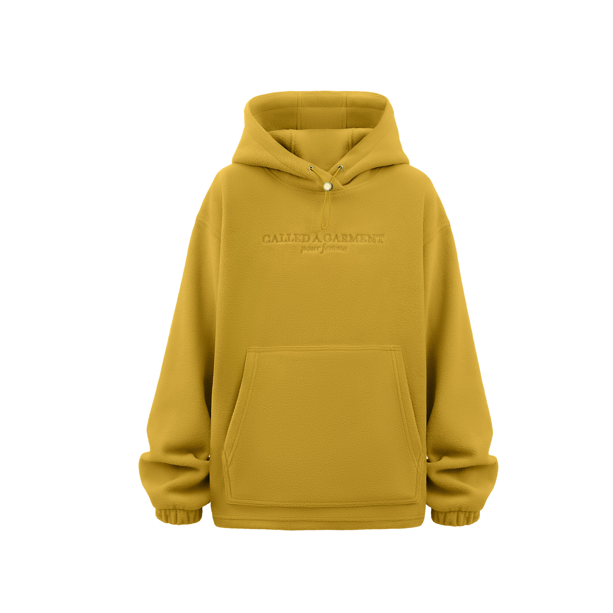 Худи спортивное Called a Garment, размер M, , горчичный