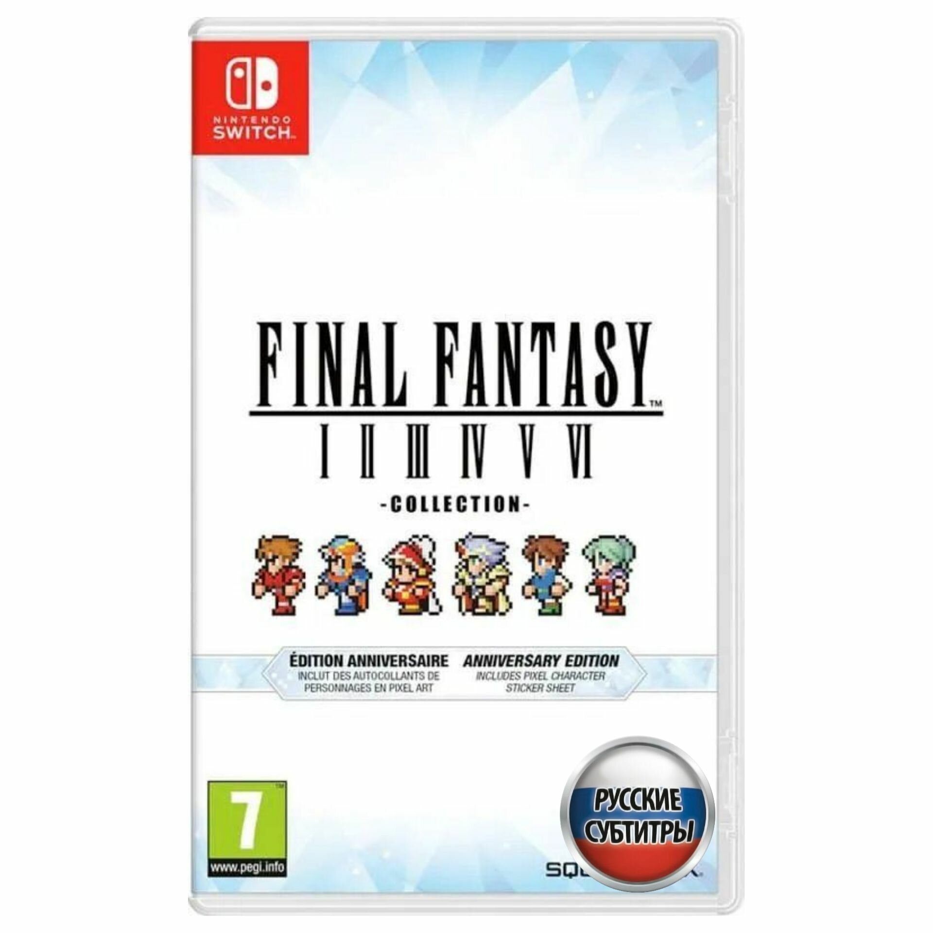 Игра Final Fantasy I-VI: Anniversary Edition (Nintendo Switch, Русские субтитры)