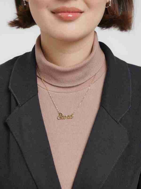 Цепь, 1 шт., длина 50 см, золотой — фото 1