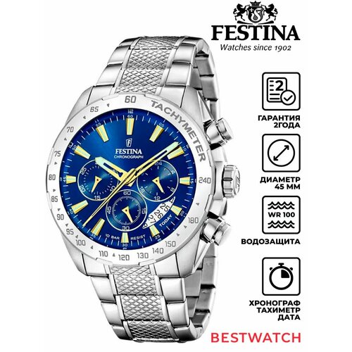 Наручные часы FESTINA, синий