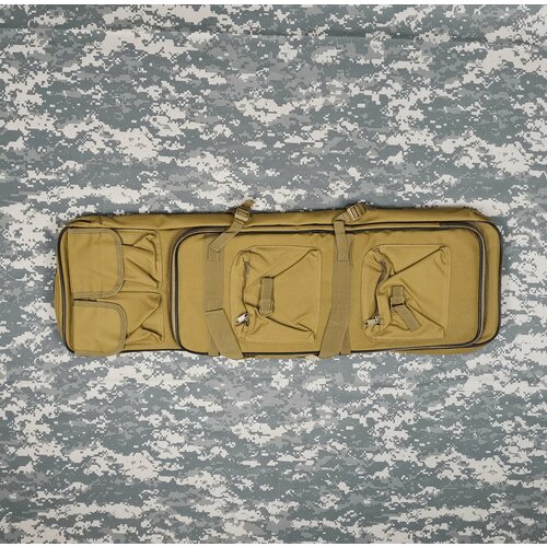 Сумка, чехол рюкзак для переноски оружия ( ружья, винтовки, автомата ) - 84 см, песочный цвет