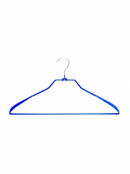 Вешалка для верхней одежды "NEO BLUE" ATTRIBUTE HANGER, 45см, металл, антискользящая — фото 1