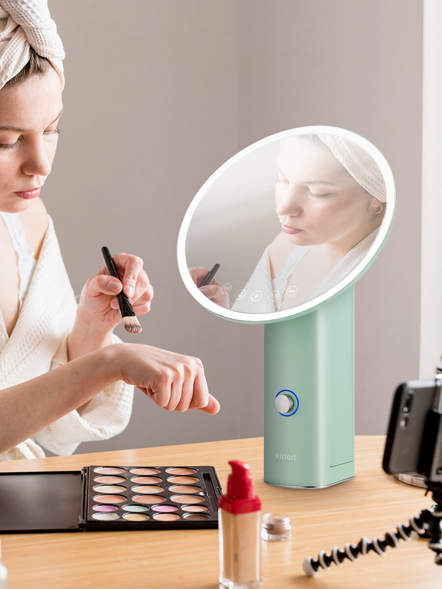 Косметическое зеркало Kitfort КТ-3170 — фото 1