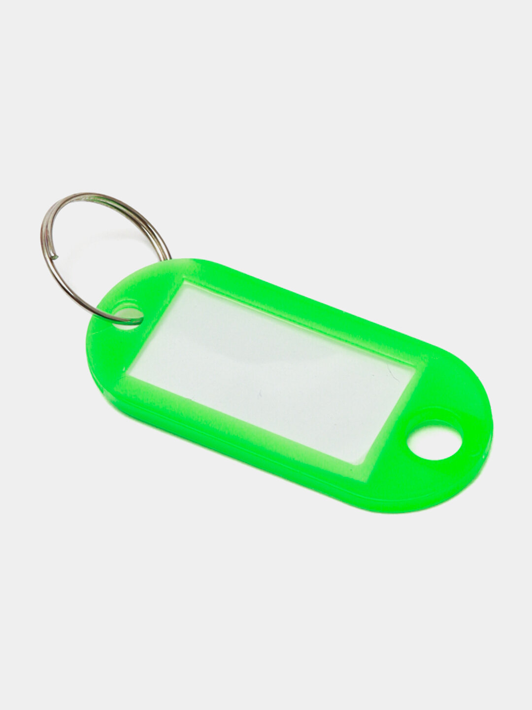 Бирка для ключей, зеленый — фото 1