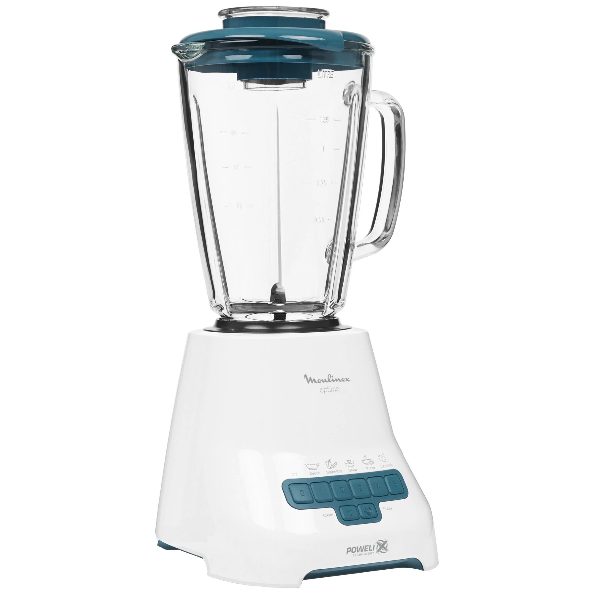 Блендер Moulinex LM488410, В комплекте: Мерный стакан, Вес: 3.69 кг, Высота: 37.3 см — фото 1