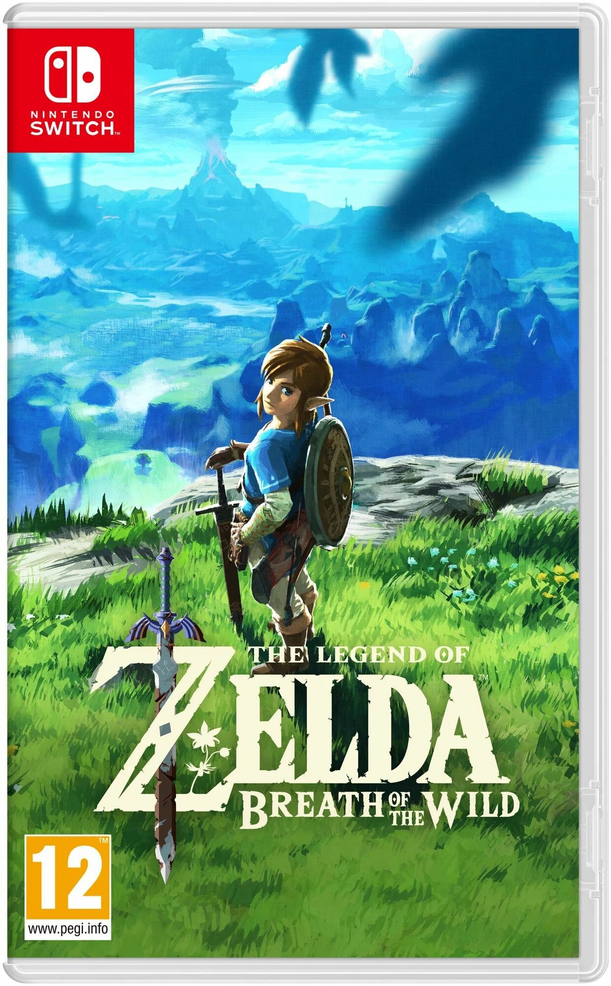 Игра The Legend of Zelda Breath of the Wild для Nintendo Switch картридж все страны на русском языке