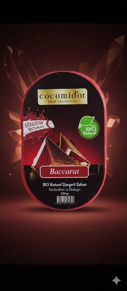 Cocomidor Baccarat — инновационное мыло и мочалка 2-в-1 для бережного очищения, ежедневного ухода за кожей тела