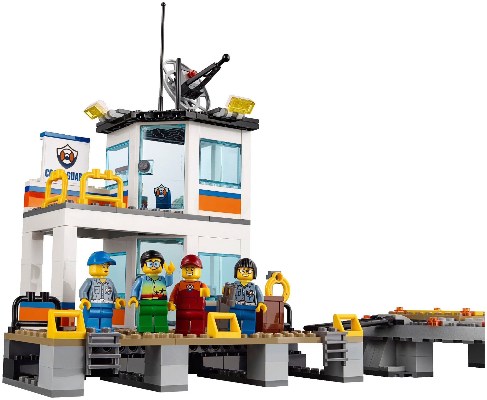 LEGO City Coast Guard Штаб береговой охраны - фото №3