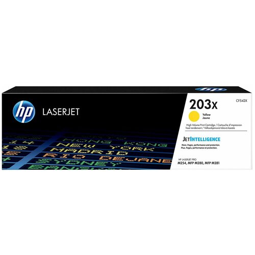 Картридж HP CF542X, 2500 стр, желтый