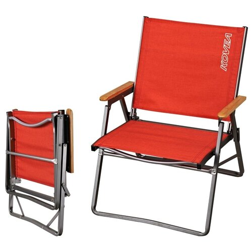 Кресло KOVEA Titan Flat Chair II M красный закат