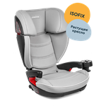 Автокресло JUNION Croco группа 2/3 (15-36 кг), Isofix - изображение