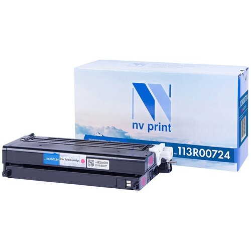 Картридж NV Print 113R00724 для Xerox, 6000 стр, пурпурный картридж xerox 113r00724 6000 стр пурпурный