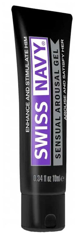 Swiss Navy Sensual Arousal Lubricant Интимный гель-лубрикант возбуждающий на водной основе Sensual Arousal Gel 10ml