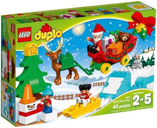 Конструктор LEGO DUPLO 10837 Новый год, 45 дет.