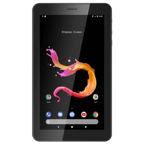 7 Планшет DIGMA Optima 7 A101 (2020), Wi-Fi + Cellular, Android 10, черный планшет digma optima 7 a101 3g 7 1gb 8gb 3g android 10 0 go черный [tt7223pg] [tt7223pg]