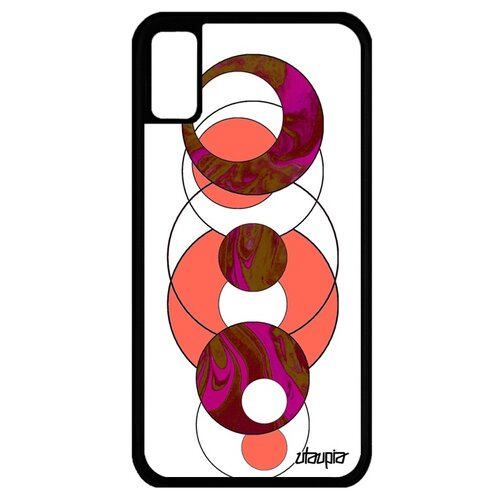 фото Чехол на iphone x, "круги" геометрия узор utaupia