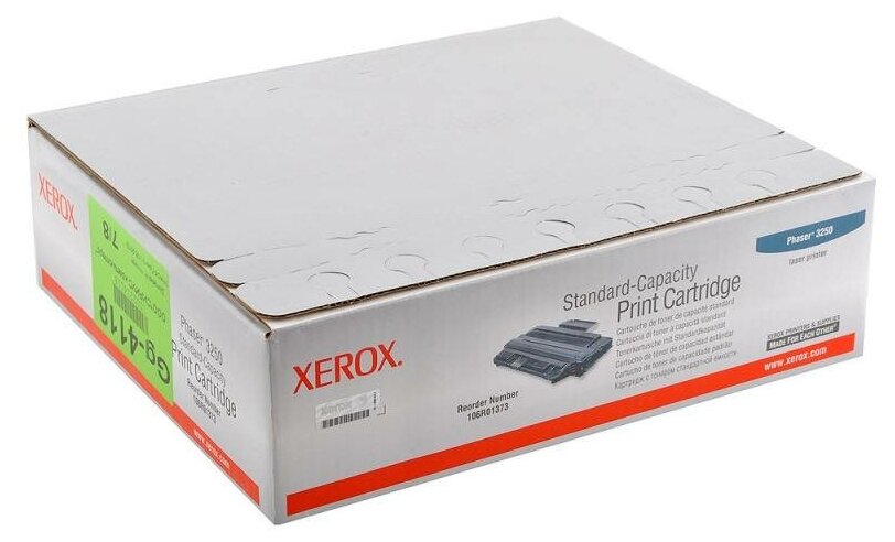 Картридж оригинальный Xerox 106R01373, ресурс 3500 стр.