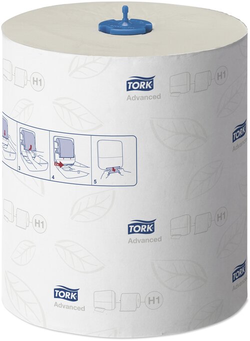 Полотенца бумажные TORK Matic advanced 120067, белый, без запаха 21 х 25 см