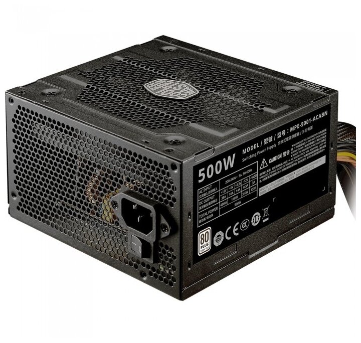 Блок питания Cooler Master Elite V4 500W 230V Mpe-5001-acabn-eu Mpe-5001-acabn-eu .