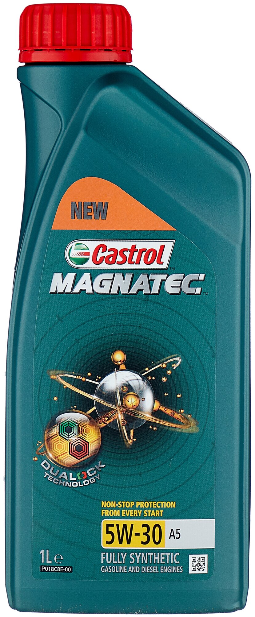 Синтетическое моторное масло Castrol Magnatec 5W-30 A5 DUALOCK, 1 л