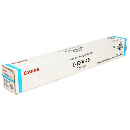 Картридж Canon C-EXV45 C (6944B002), 52000 стр, голубой
